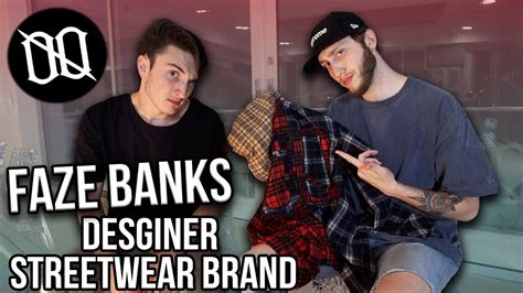 faze banks fake designer clothes